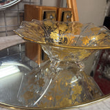 Vintage Cambridge Footed Bowl