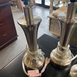 Brushed Nickel Lamp Base