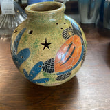 Nicaraguan Ceramic Luminary