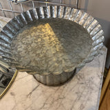 Galvanized Metal Cake Stand