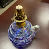 Blown Glass Oil Lamp