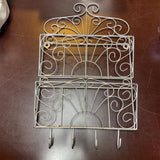 Metal Hanging Mail Holder