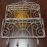 Metal Hanging Mail Holder