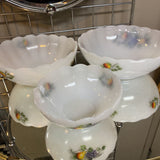 Set of 3 Milk Glass Bowls