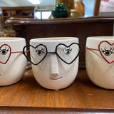 Face Planter Pot