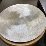 Hammered Metal Plate