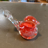 Hand-Blown Art Glass Bird
