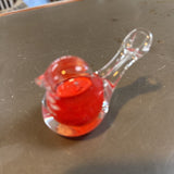 Hand-Blown Art Glass Bird