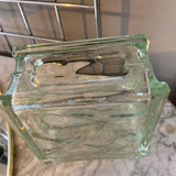 Glass Block Vase