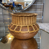 Terracotta/Straw Vase