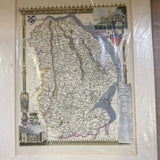 Reproduction Decorative County Maps