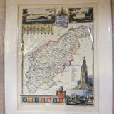 Reproduction Decorative County Maps