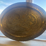 Large Brass Tray/Wall Hanging