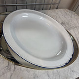 Vtg Enamelware Platter
