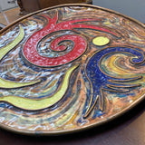 Metal Disk Art w/Certificate of Authencity