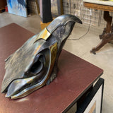 Bronze/Marble Eagle Mask by Deroy Sharp Deacon w/Certificate of Authencity