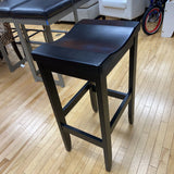 Simply Amish Wood Bar Stool w/Stamp of Authenticity
