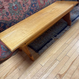 Fireplace Wood Bench