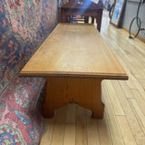 Fireplace Wood Bench