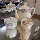 Teapot + Cream & Sugar Set