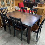 Dining Table with 18" Butterfly Leaf