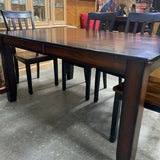Dining Table with 18" Butterfly Leaf