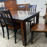 Dining Table with 18" Butterfly Leaf