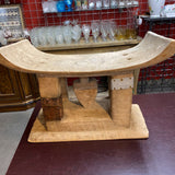 Ashanti Wooden Prayer Bench