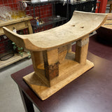 Ashanti Wooden Prayer Bench