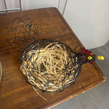 Wire Rooster Basket