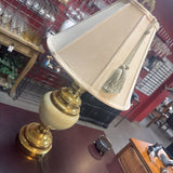 Brass & Cream Table Lamp
