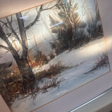 Winter Landscape Print