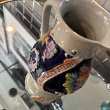 Salt Glazed Stoneware Pitcher