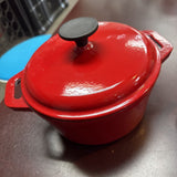 2.75Qt Cast Iron Dutch Oven w/ Lid