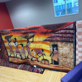 African Batik Wall Hanging