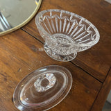 Crystal Covered Candy Dish