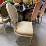 Vintage French Round Back Dining Chair
