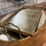 Metal Tray w/Handles