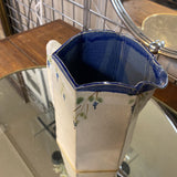 Ceramic Hand Painted Pitcher by Mangum