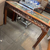 Chinese-Style Carved Console Table
