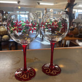 Christmas Balloon Glasses