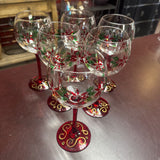 Christmas Balloon Glasses