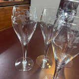 Princess House Heritage Etched Champagne Flute