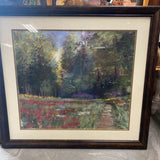 Flowers & Trees Framed Print