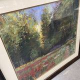 Flowers & Trees Framed Print
