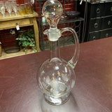Etched Glass Decanter
