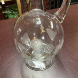 Etched Glass Decanter