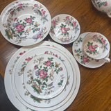 12 8pc Place Settings + 8 serving pieces - Wedgwood Charnwood Bone China