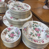 12 8pc Place Settings + 8 serving pieces - Wedgwood Charnwood Bone China