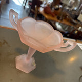 Westmoreland Satin Glass Pedestal Dish